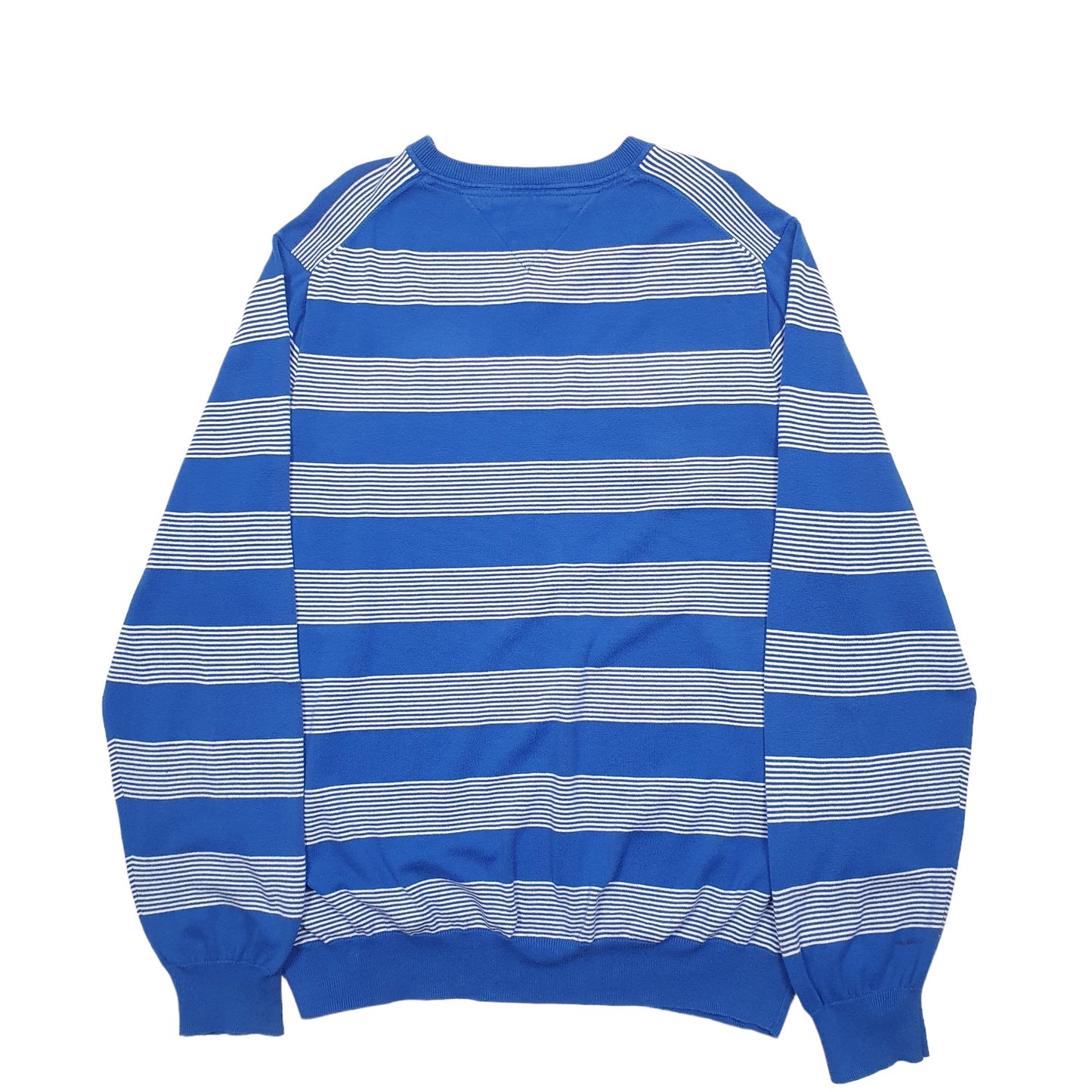 Mens Blue Tommy Hilfiger Knit Crewneck Jumper