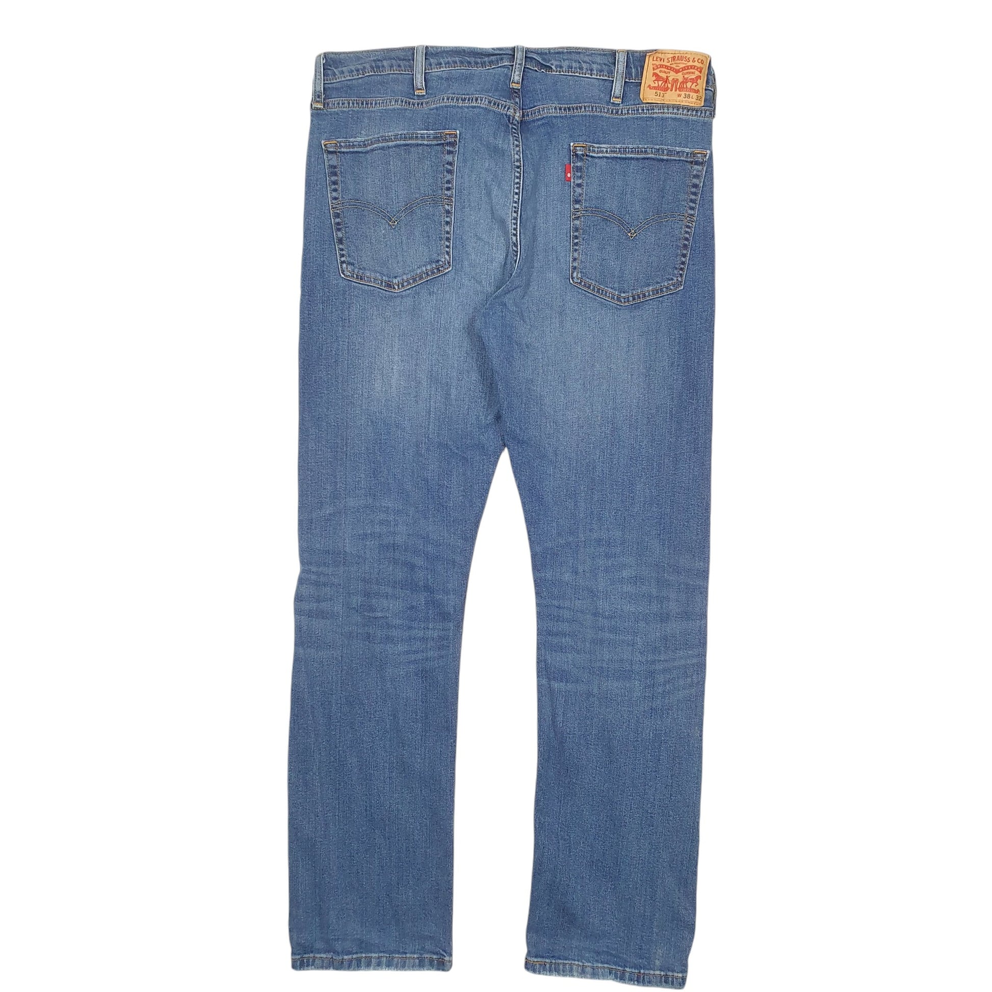 Mens Blue Levis Stretch 513 JeansW38 L32