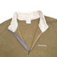 Mens Khaki Columbia  Quarter Zip Jumper