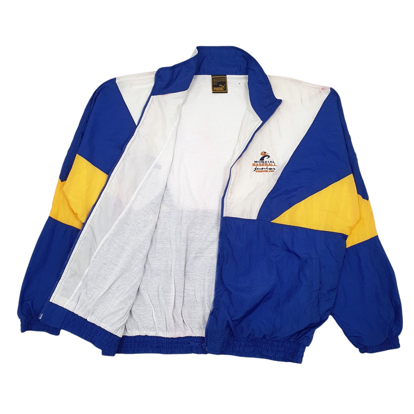 Mens Blue Puma Vintage 00s  Coat