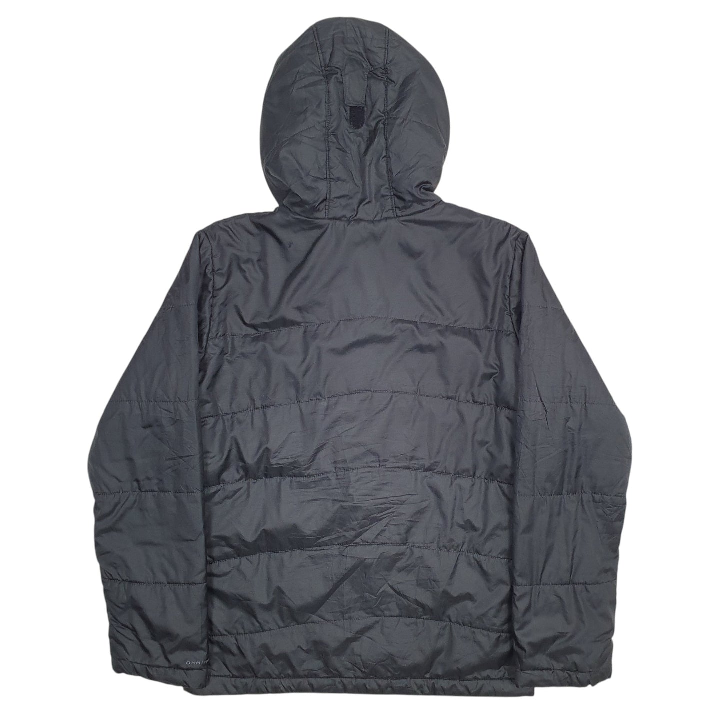 Womens Black Columbia Omni Heat Crewneck Coat