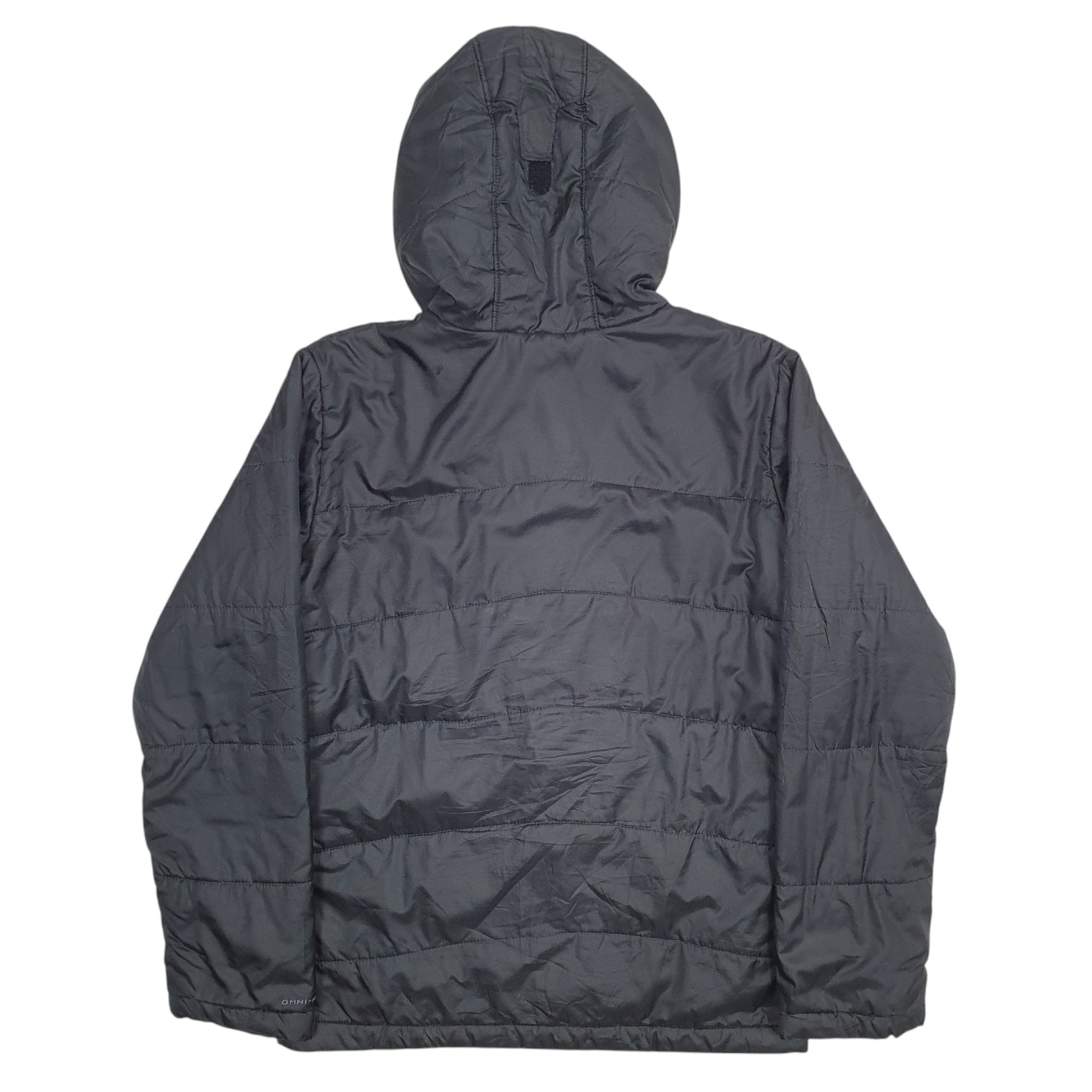 Womens Black Columbia Omni Heat Crewneck Coat