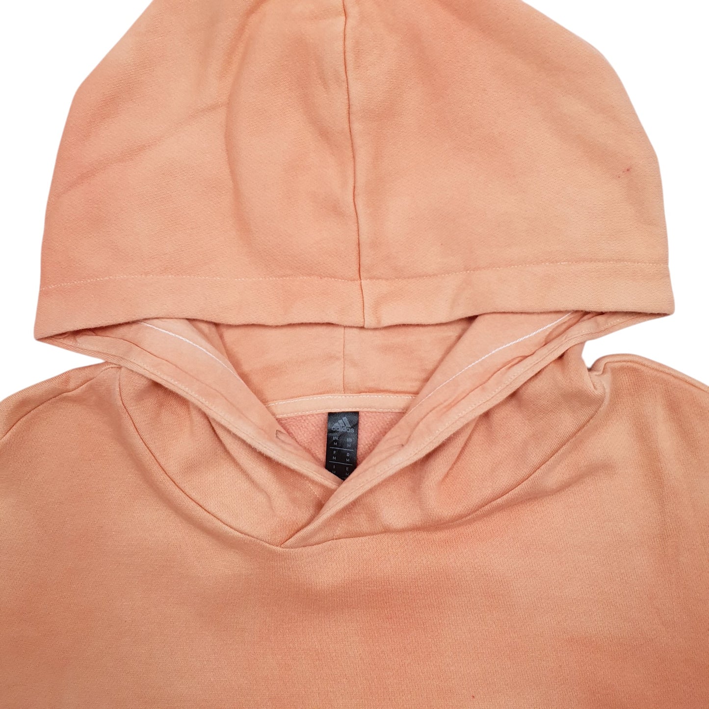 Mens Orange Adidas  Hoodie Jumper