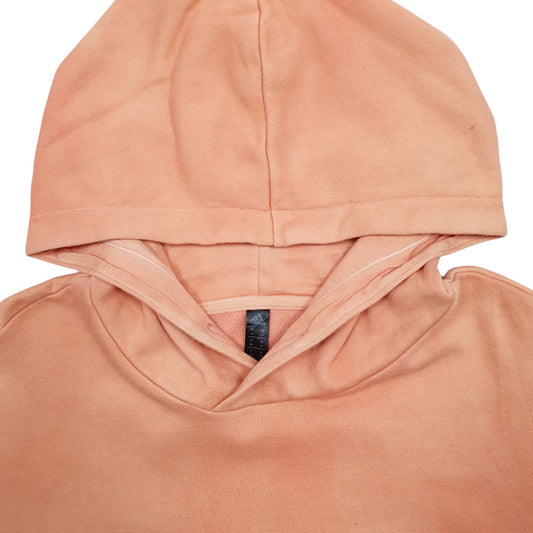 Mens Orange Adidas  Hoodie Jumper