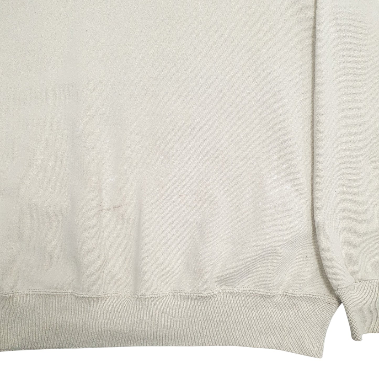 Mens Cream Champion  Crewneck Jumper