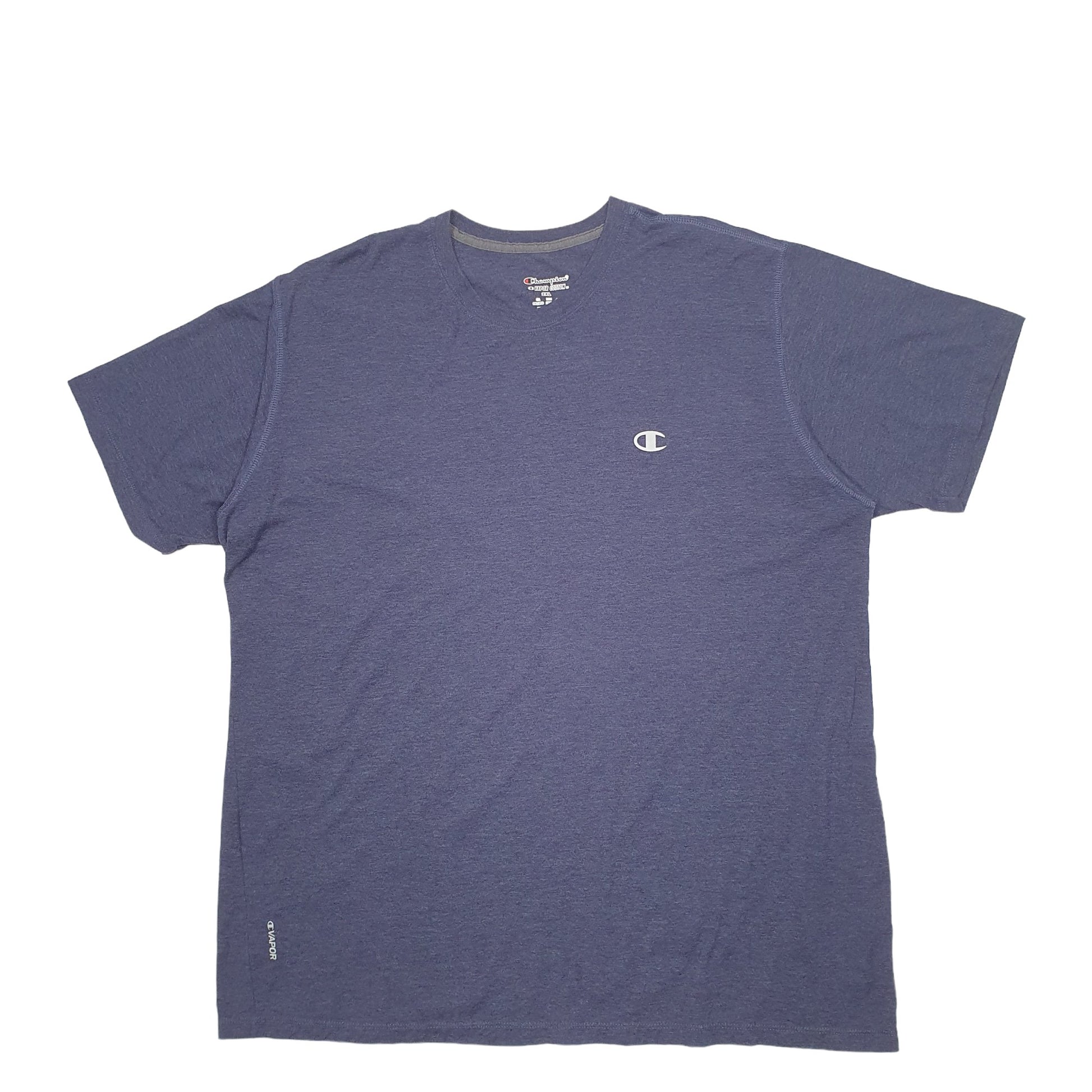 Mens Blue Champion  Short Sleeve T Shirt