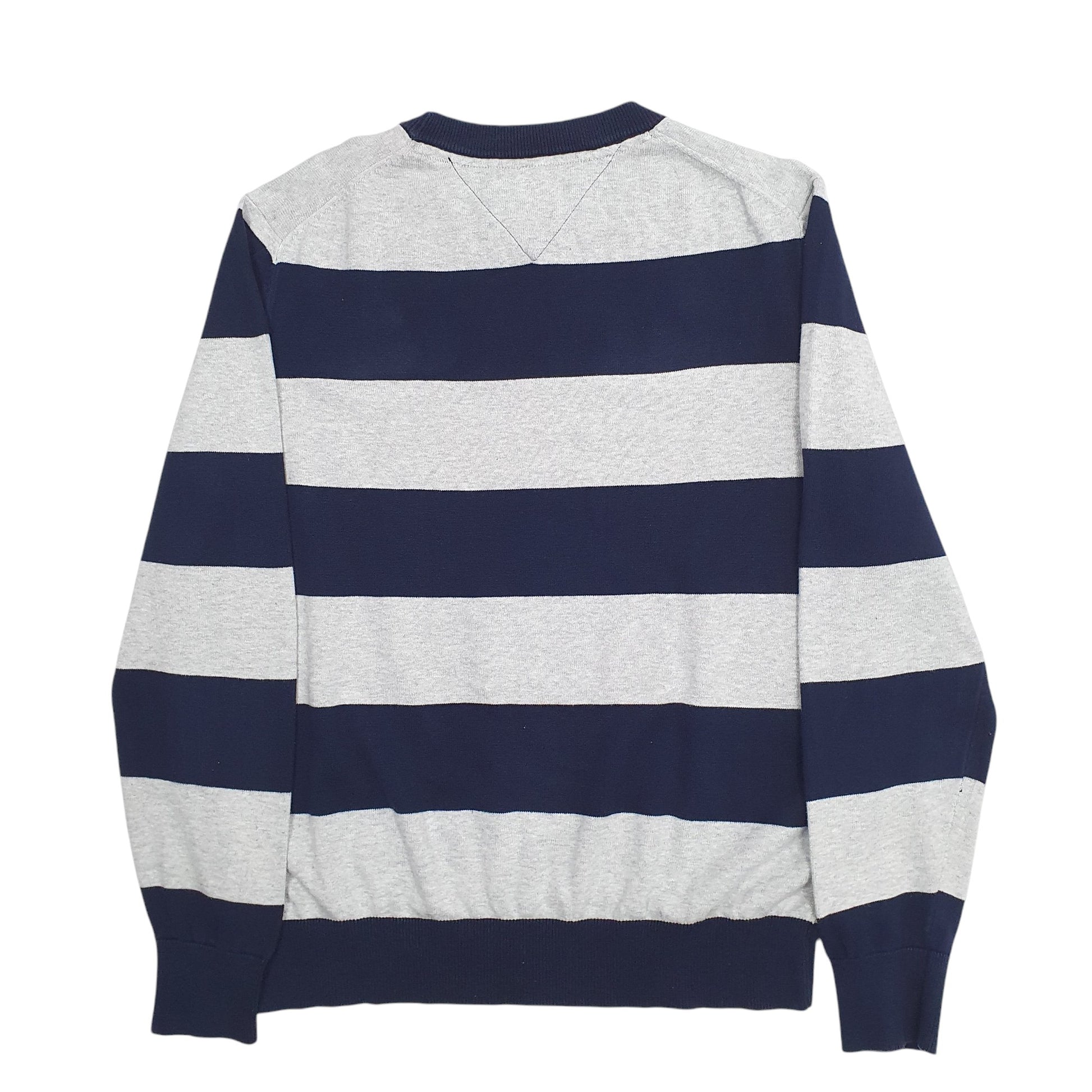 Mens Grey Tommy Hilfiger  Crewneck Jumper