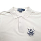 Mens White Polo Ralph Lauren  Short Sleeve Polo Shirt