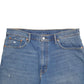 Mens Blue Levis Denim Jeans Jorts Denim Shorts