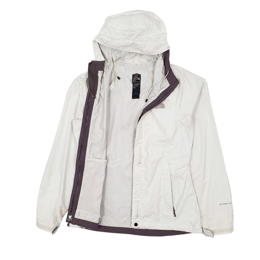 Womens White The North Face Hyvent  Coat