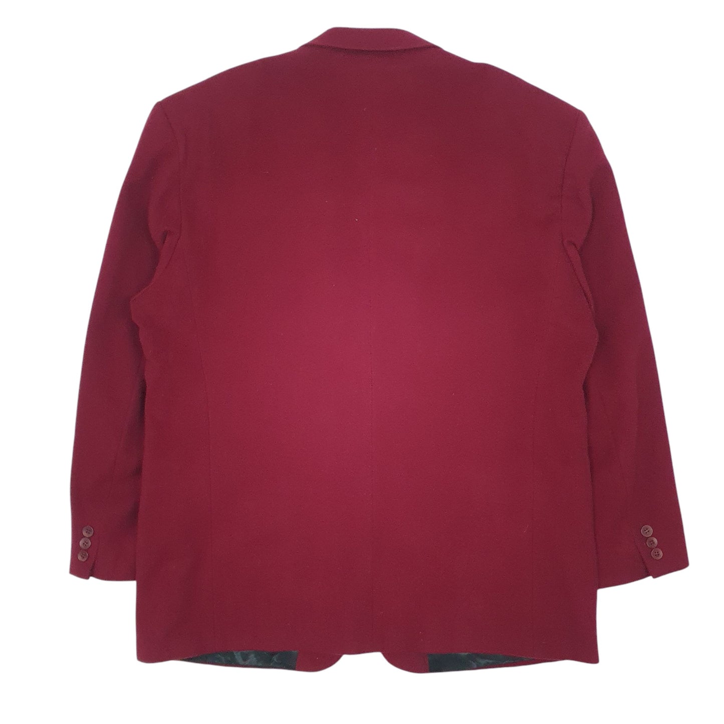 Mens Burgundy Boulevard Club Vintage  Coat