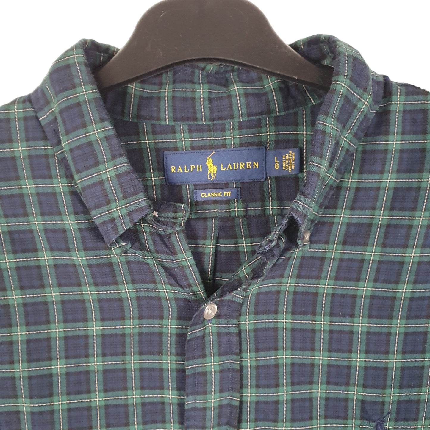 Mens Navy Ralph Lauren  Long Sleeve Shirt
