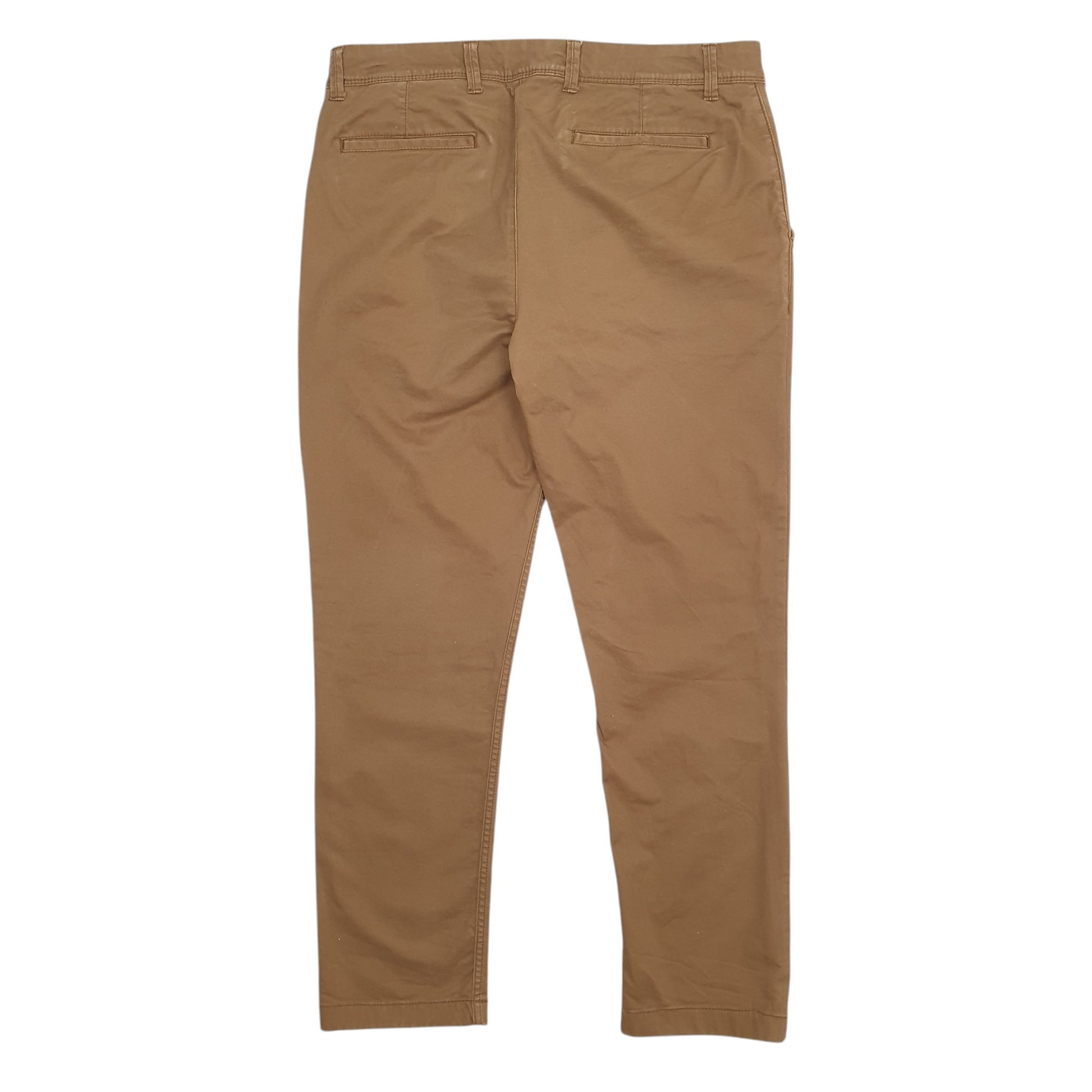 Mens Khaki M&S  Chino Trousers