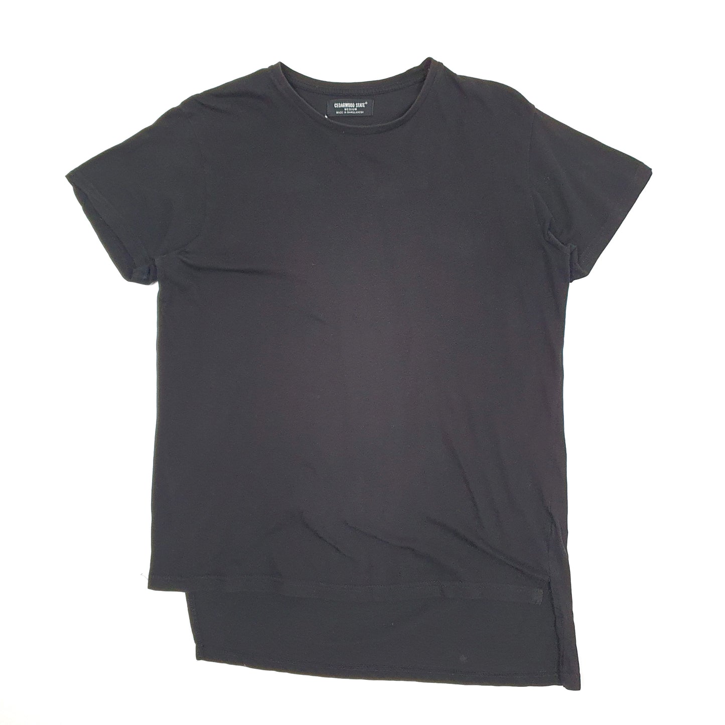 Mens Black Cedarwood State  Short Sleeve T Shirt