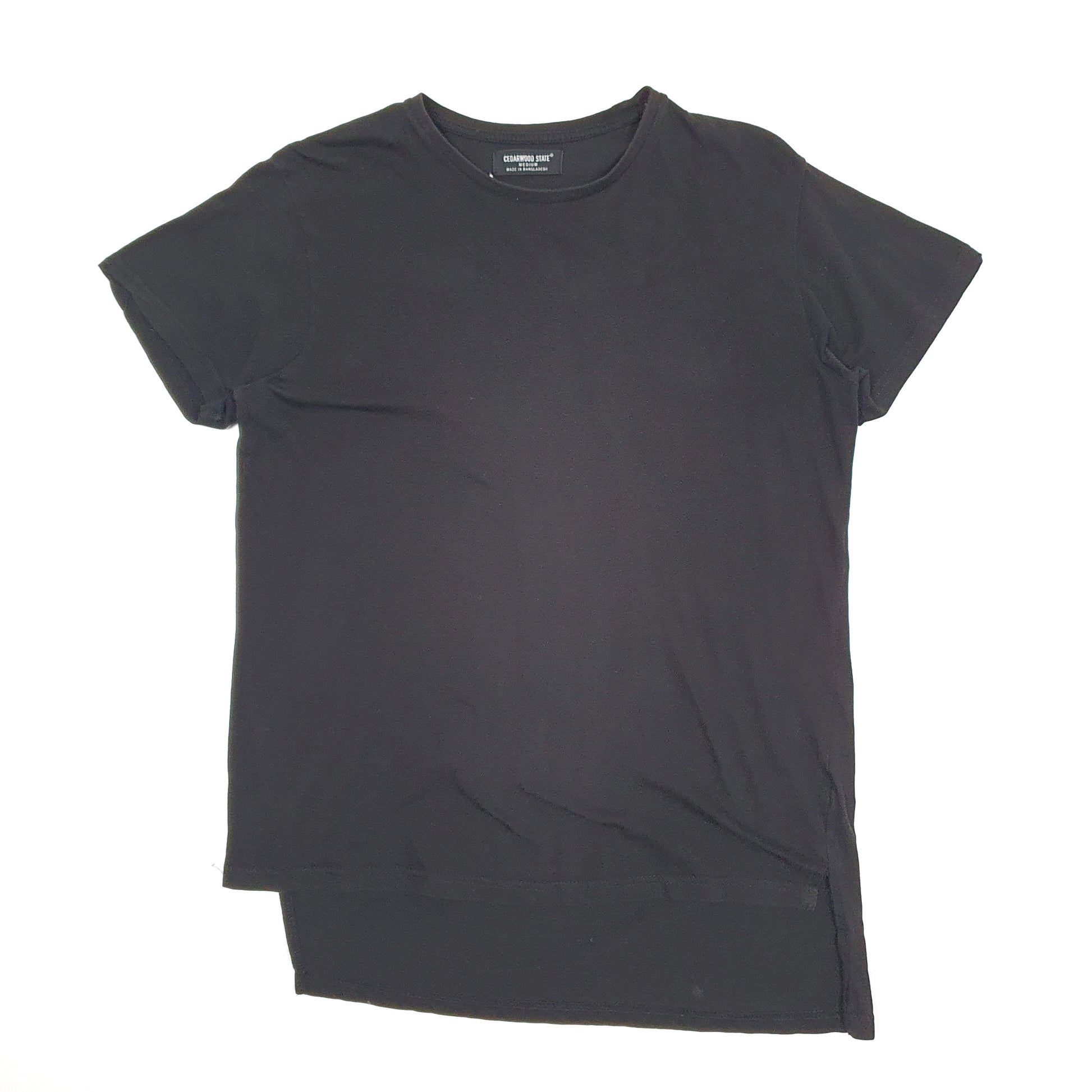 Mens Black Cedarwood State  Short Sleeve T Shirt