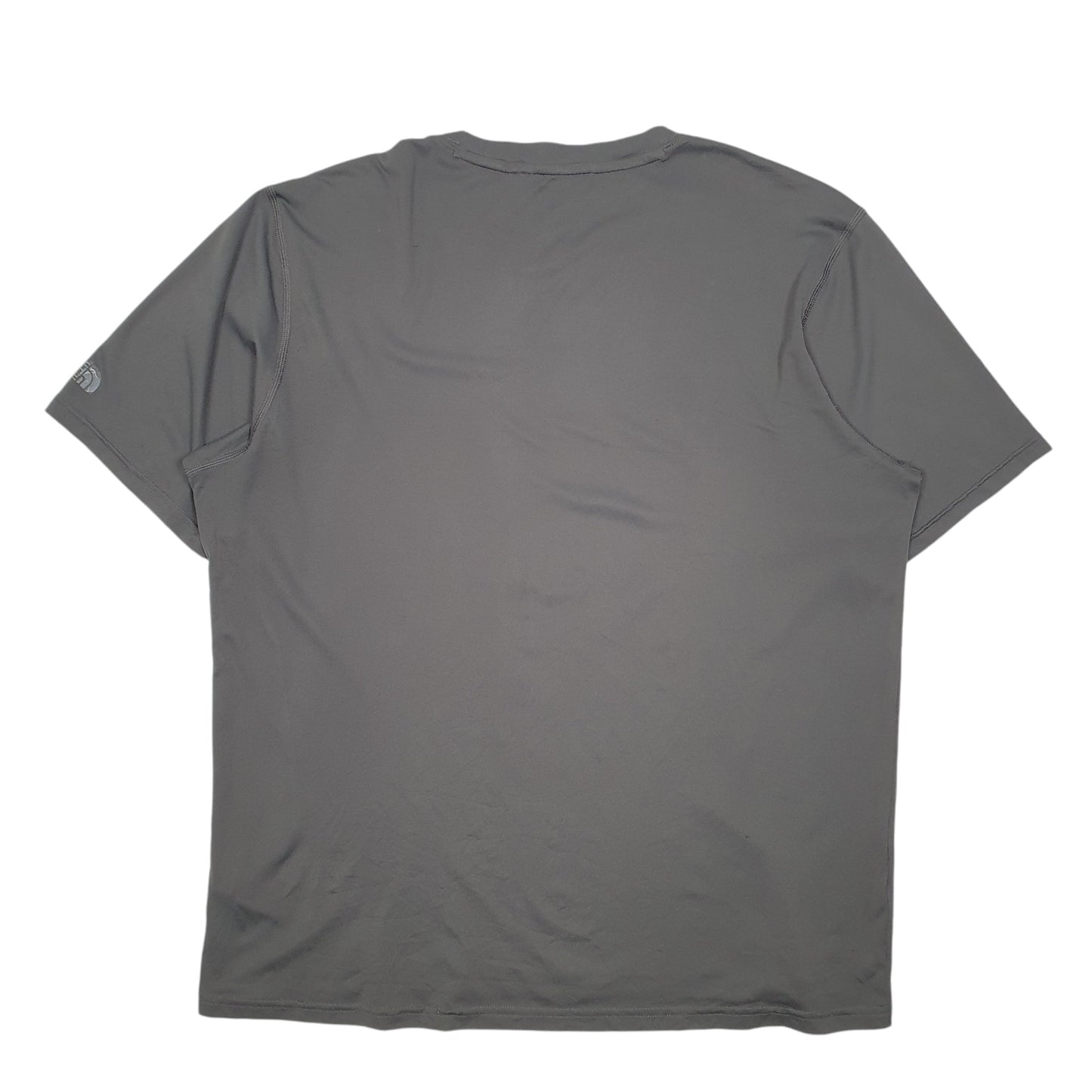 Mens Grey The North Face Whistler Half Marathon 2013 Active Running Short Sleeve T Shirt