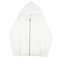 Mens Cream Champion Hoodie Waffle Full Zip Jumper