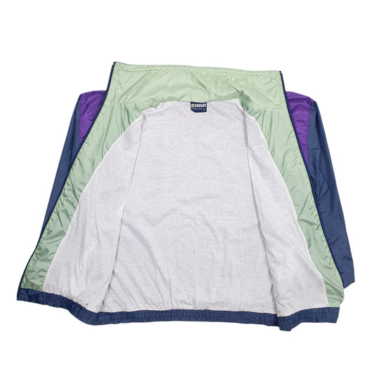 Mens Blue Shiwi Vintage Hoodie Coat