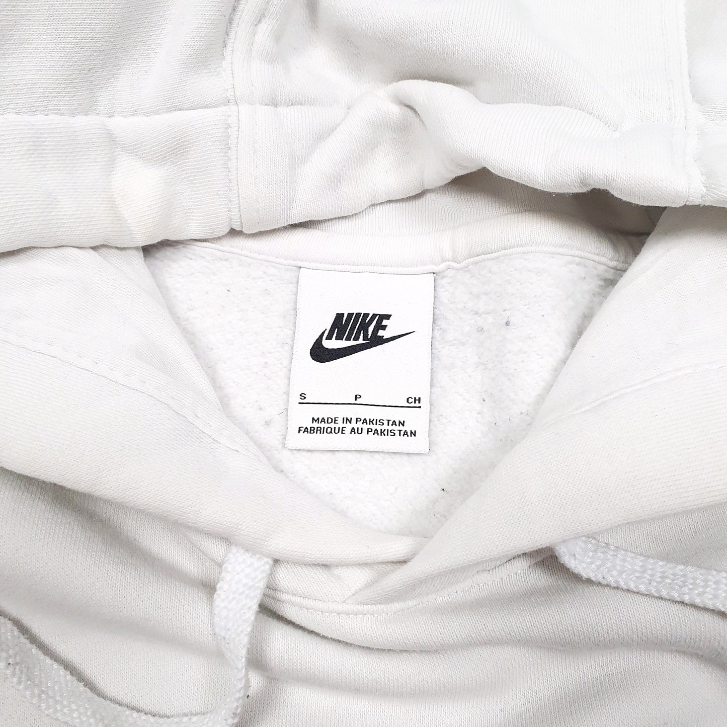 Mens White Nike  Hoodie Jumper