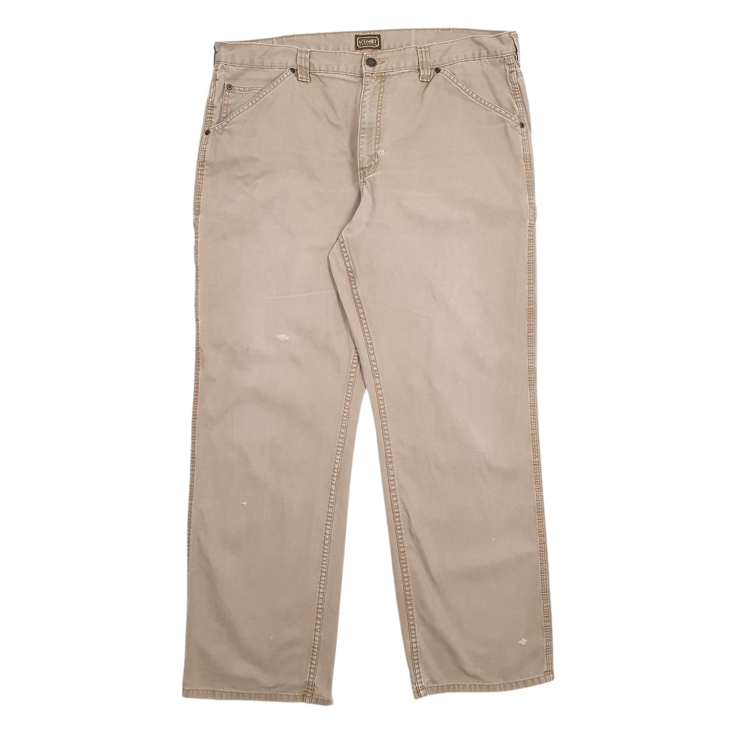 Mens Brown Schmidt Work Wear Work Wear Carpenter Trousers