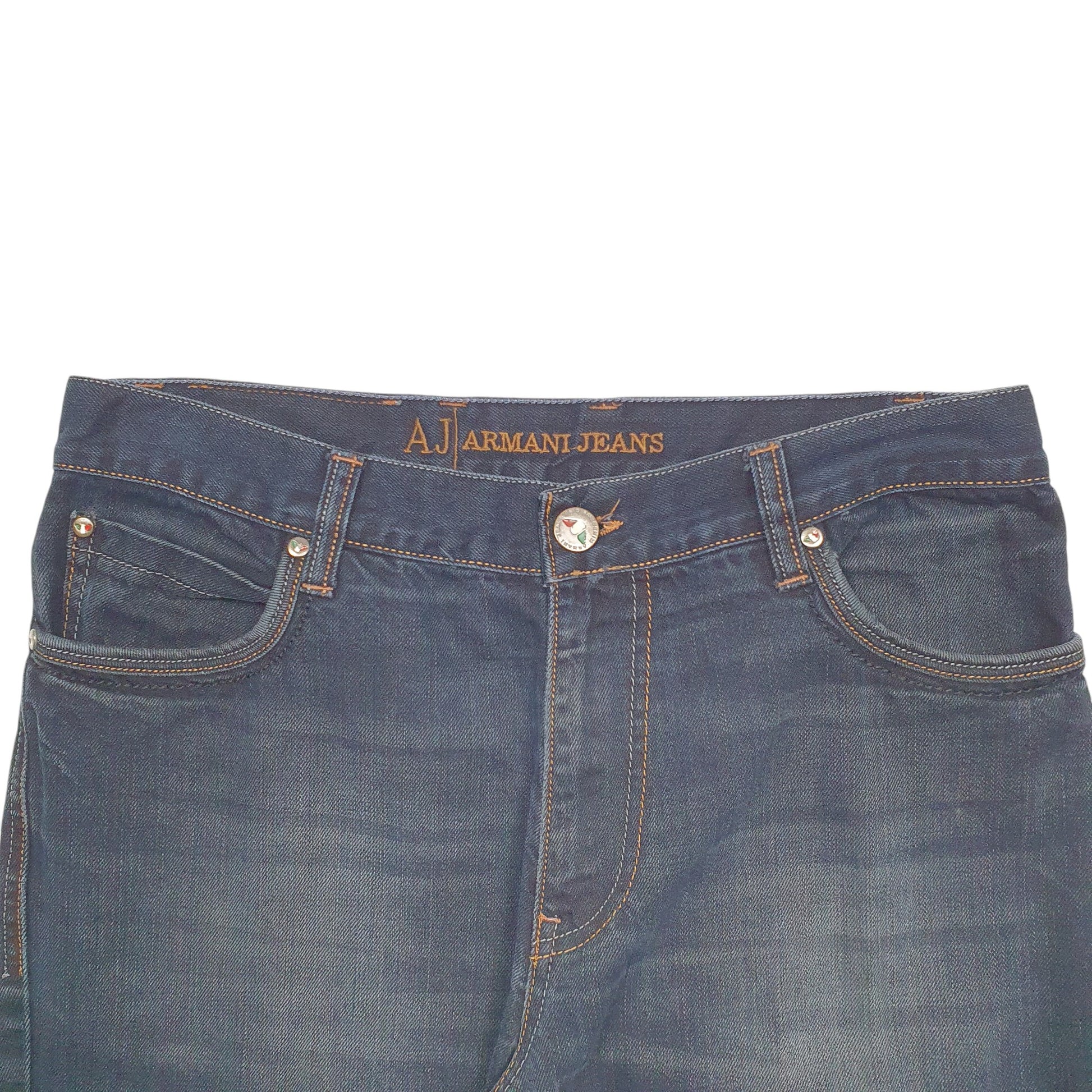 Mens Navy Armani  Casual JeansW32 L30