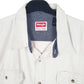 Mens Beige Wrangler  Short Sleeve Shirt