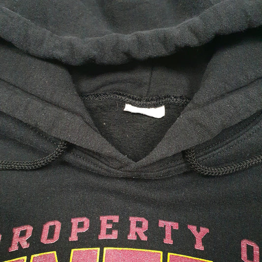 Mens Black Unbranded Central Michigan USA Spellout Hoodie Jumper