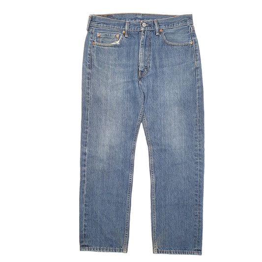Mens Blue Levis 505 JeansW33 L30