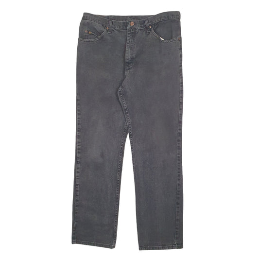 Mens Black Lee  Casual JeansW38 L32