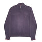 Mens Blue Tommy Hilfiger Knit Quarter Zip Jumper
