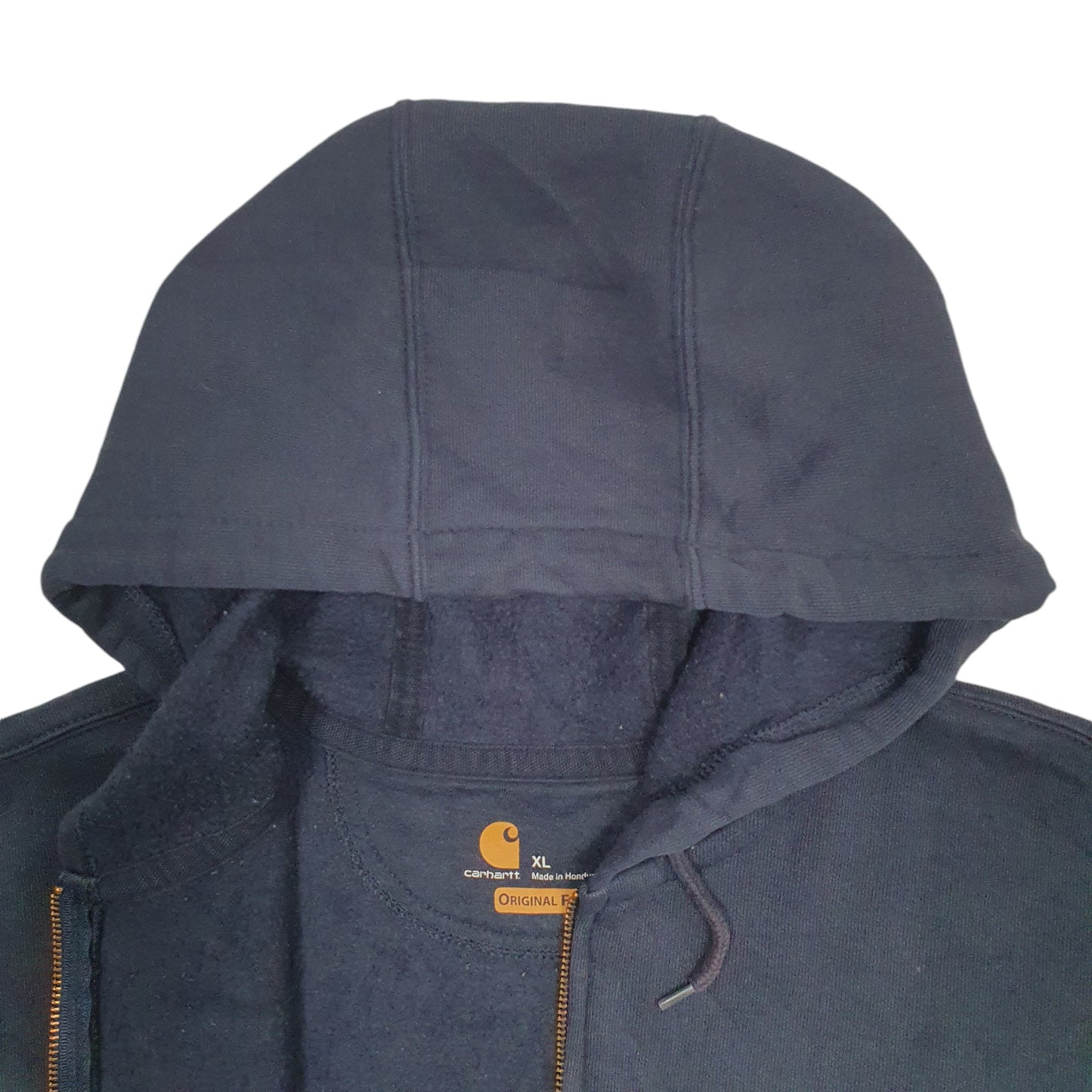 Mens Navy Carhartt  Full Zip Jumper