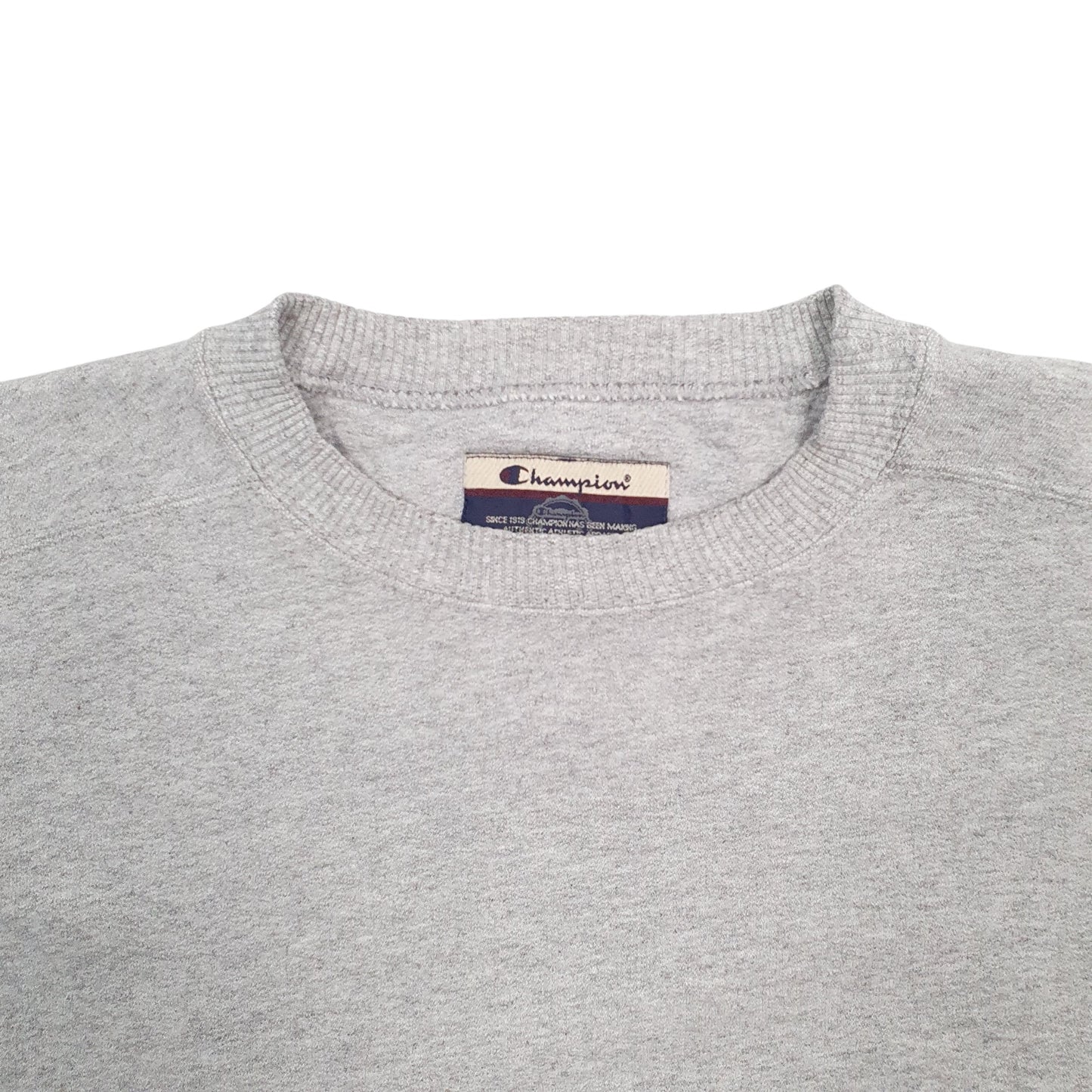Womens Grey Champion  Crewneck Jumper