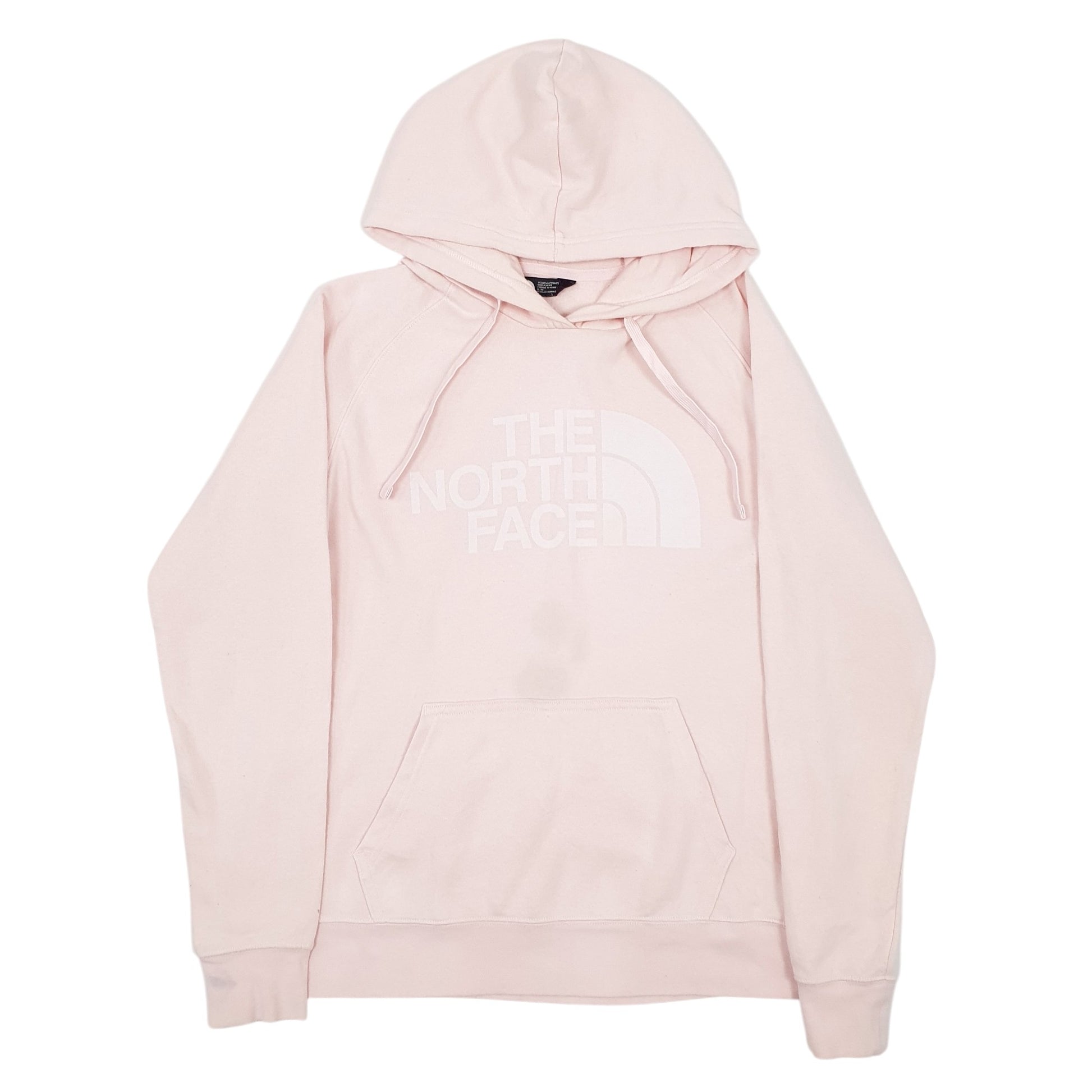 Womens Pink The North Face Stains on the front, right sleeve and Cuff. Hoodie Jumper