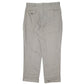 Mens Grey Polo Ralph Lauren Vintage 90s Double Pleated Houndstooth Chino Trousers