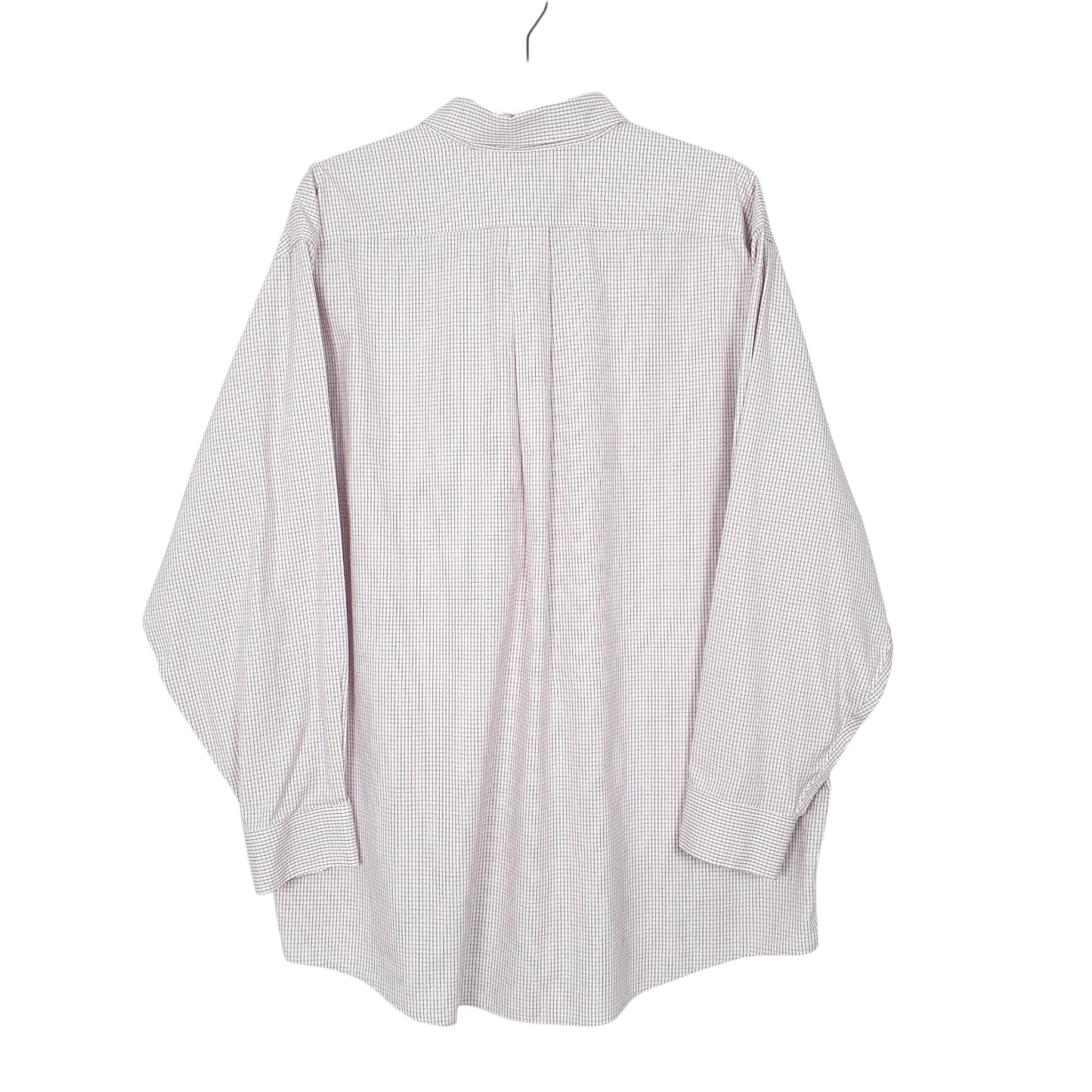 Mens White L.L.Bean  Long Sleeve Shirt