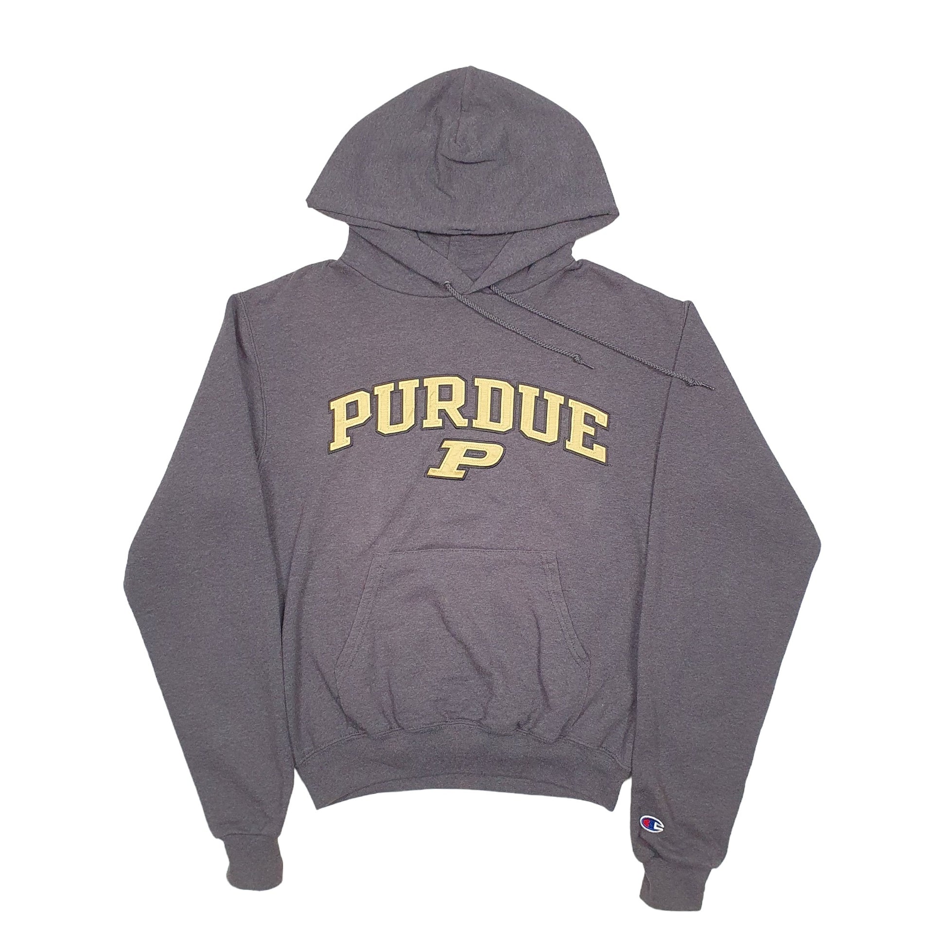 Womens Grey Champion USA College Hoodie Jumper