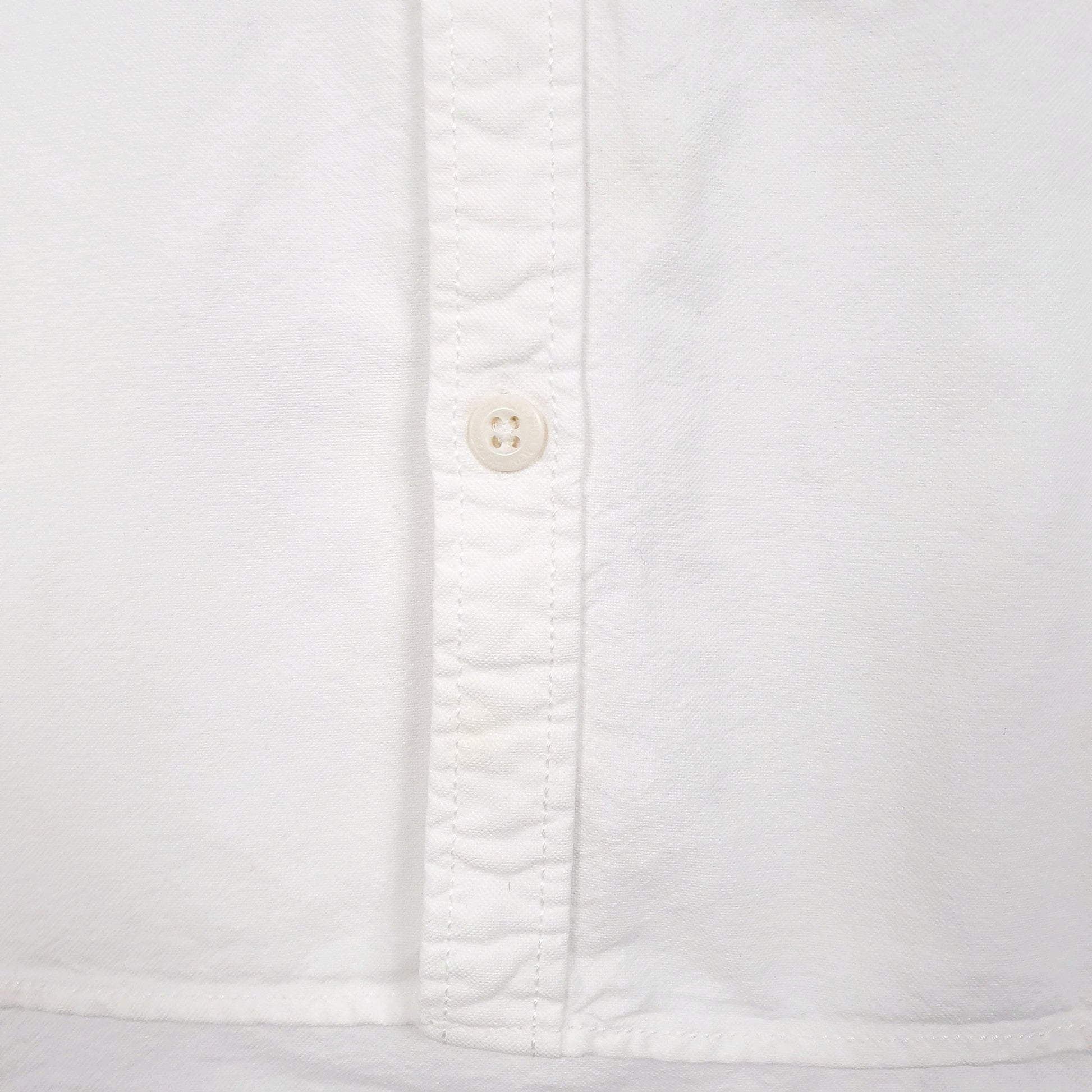 Mens White Tommy Hilfiger Denim Long Sleeve Shirt