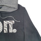 Mens Black Nike Just Do It Spellout Hoodie Jumper