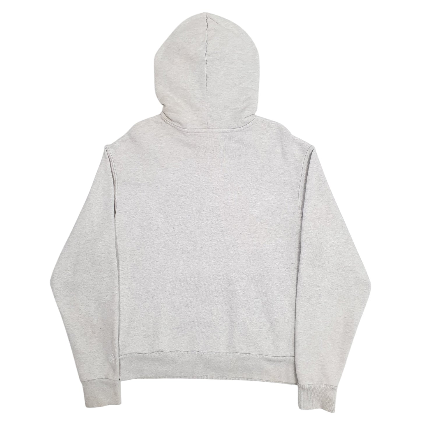 Mens Grey Adidas Human Race Spellout Hoodie Jumper