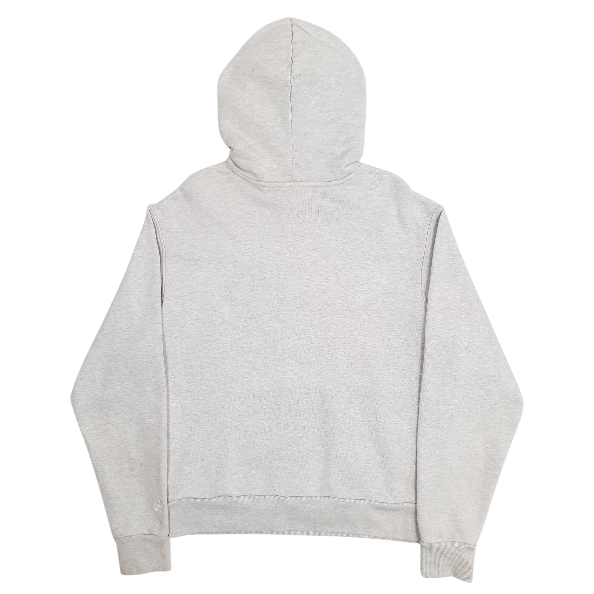 Mens Grey Adidas Human Race Spellout Hoodie Jumper