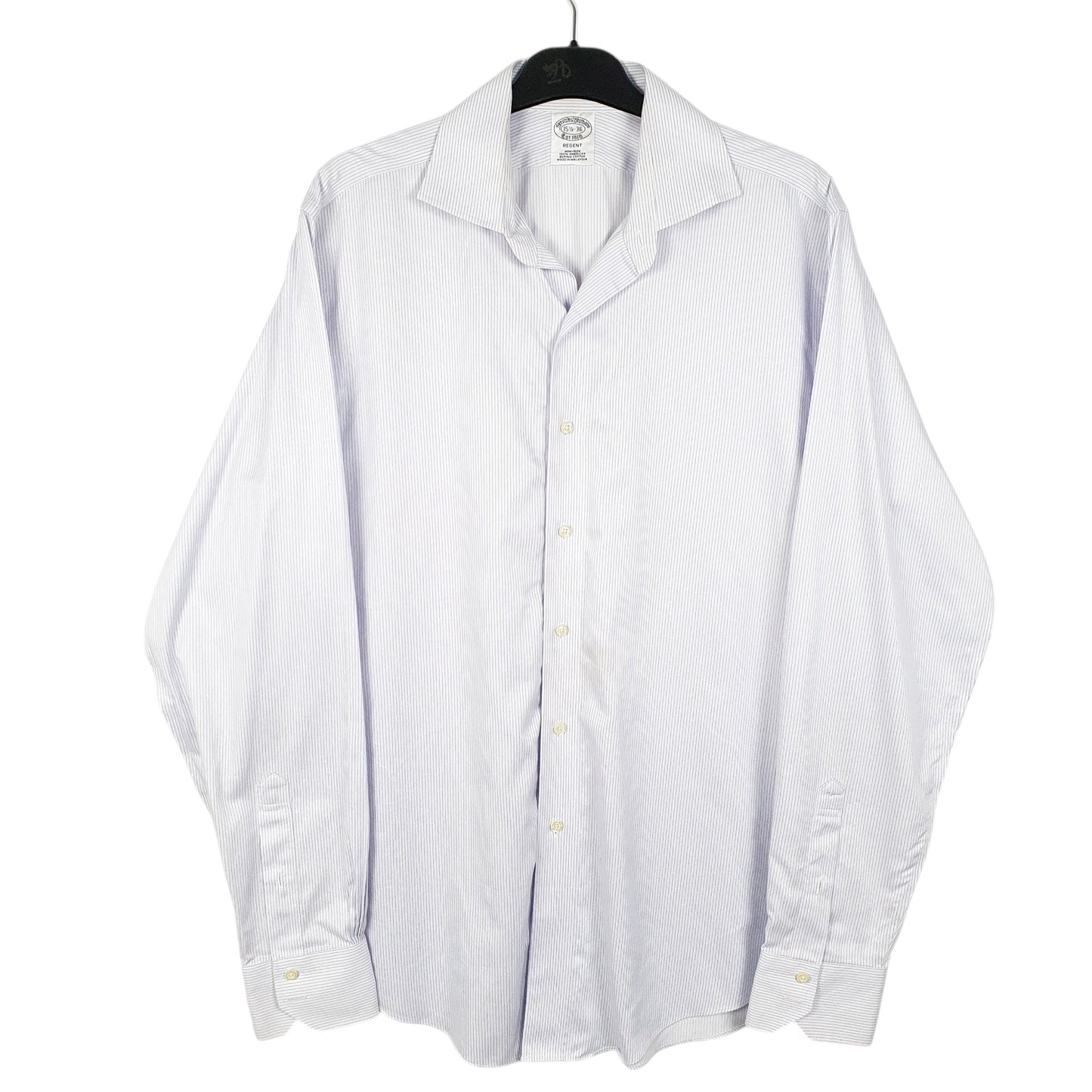 Mens White Brooks Brothers Regent Long Sleeve Shirt
