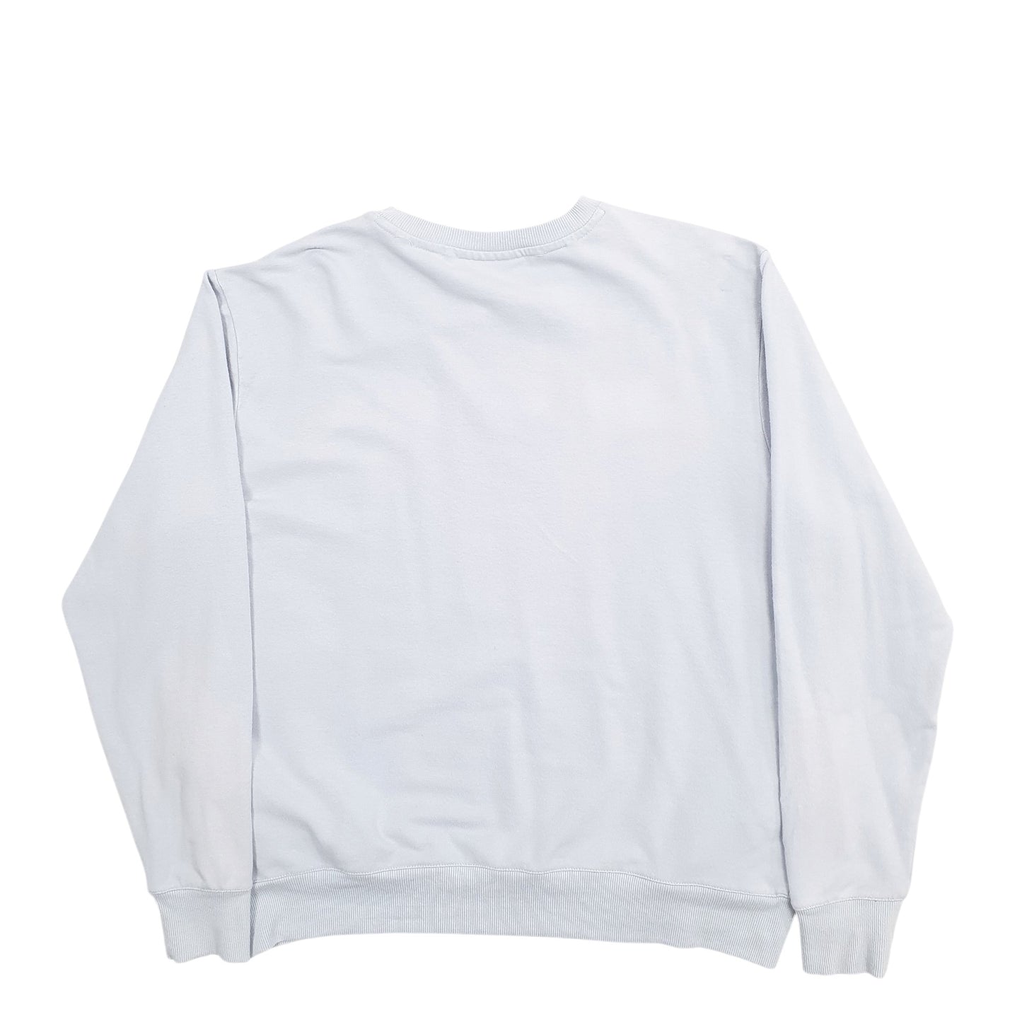 Womens Blue Fila  Crewneck Jumper