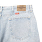 Mens Blue Wrangler Denim Jeans Jorts Relaxed Baggy Denim Shorts