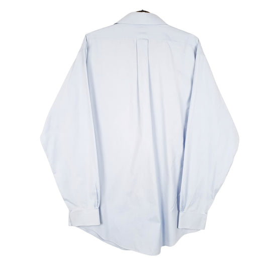 Mens Blue Brooks Brothers  Long Sleeve Shirt