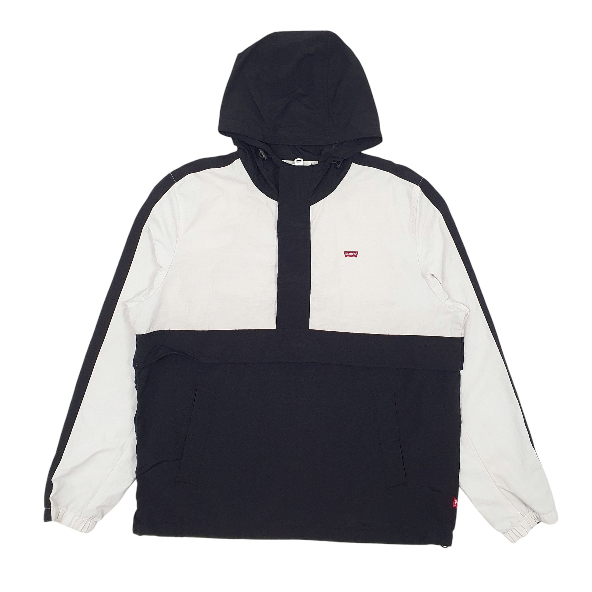 Mens Black Levis   Coat