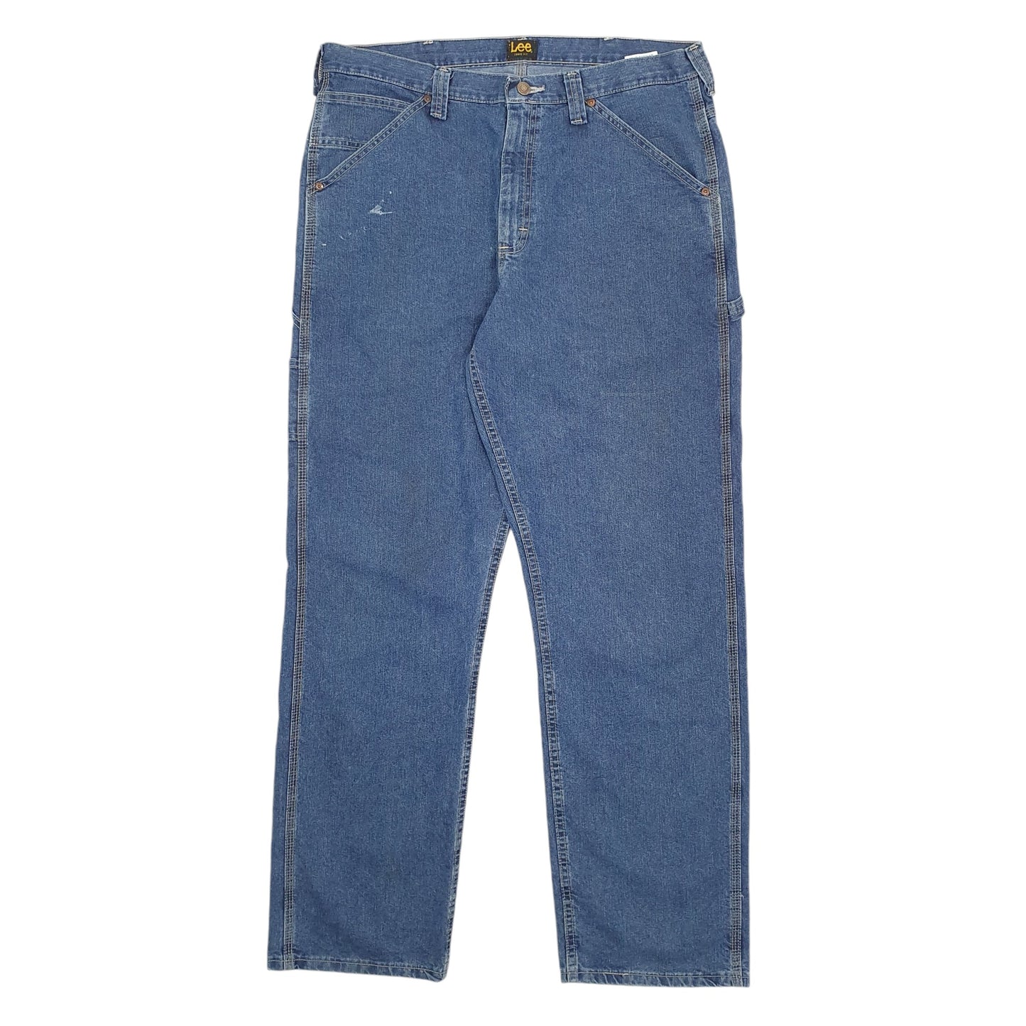 Mens Blue Lee  Carpenter Trousers