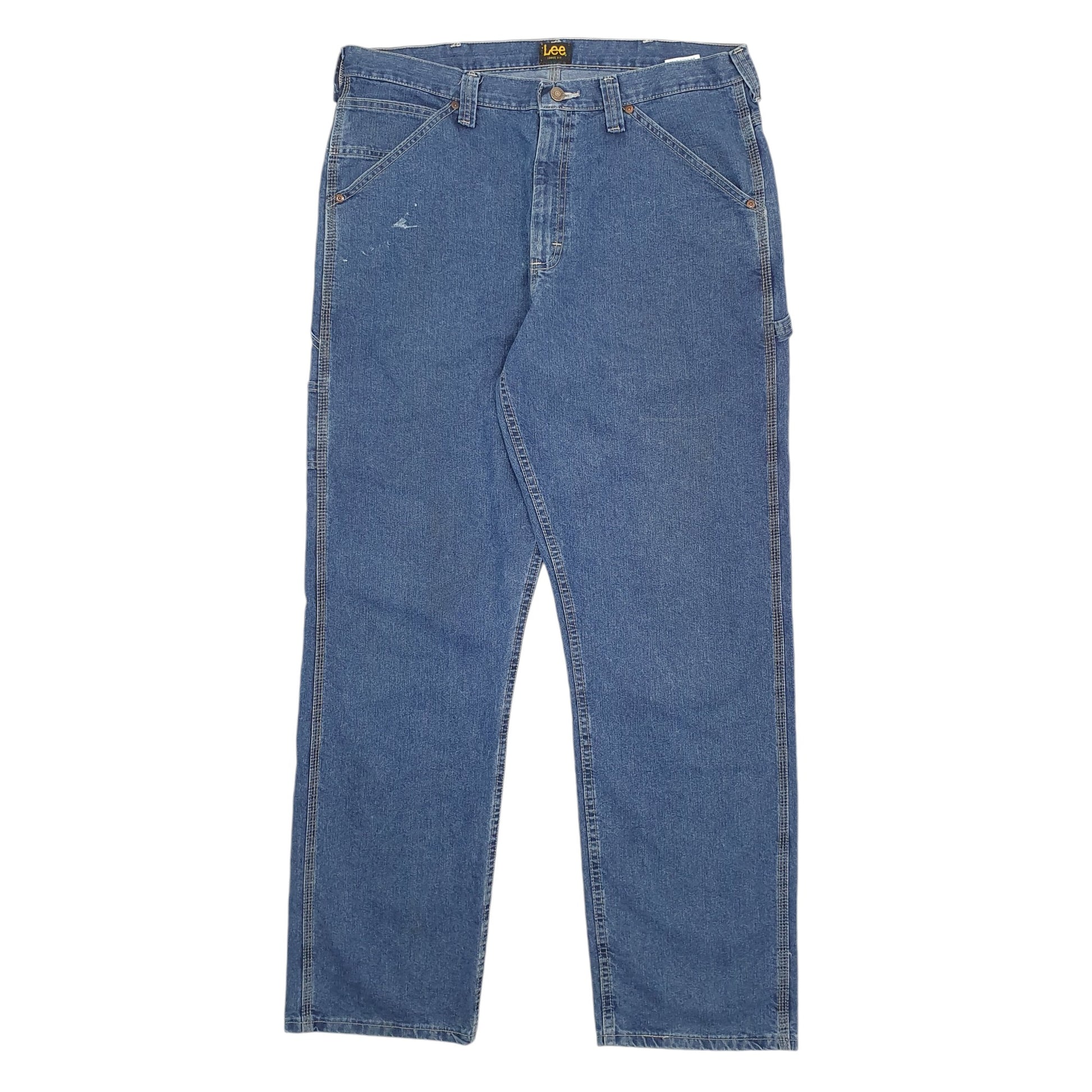 Mens Blue Lee  Carpenter Trousers