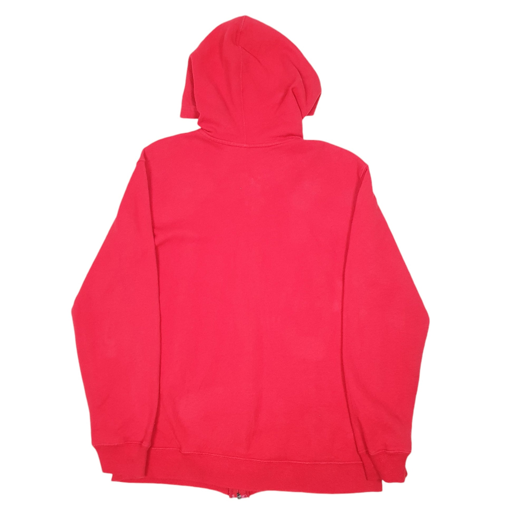 Womens Red Champion Hoodie C9 Full Zip Jumper