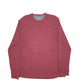 Mens Burgundy Eddie Bauer  Crewneck Jumper