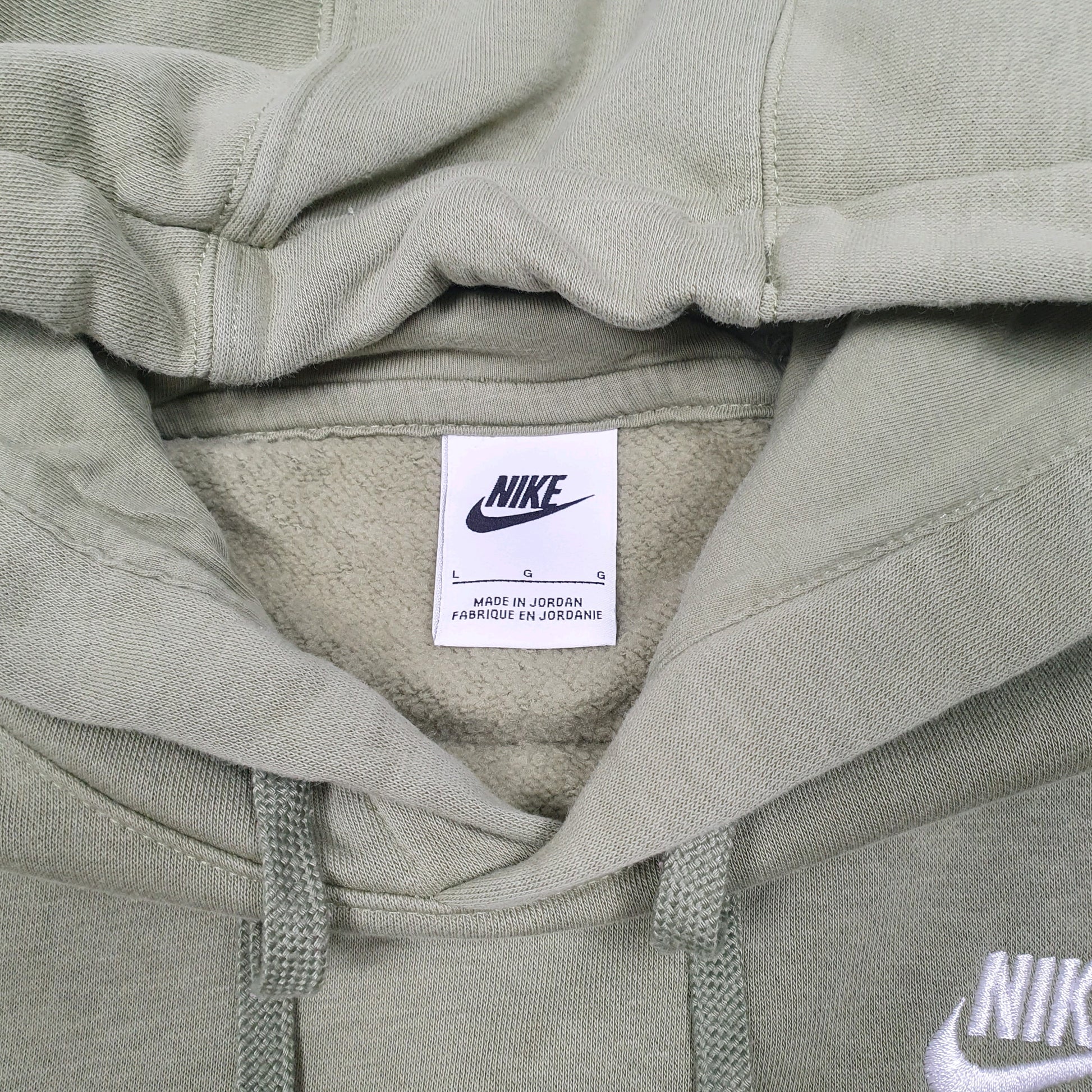 Mens Green Nike  Hoodie Jumper